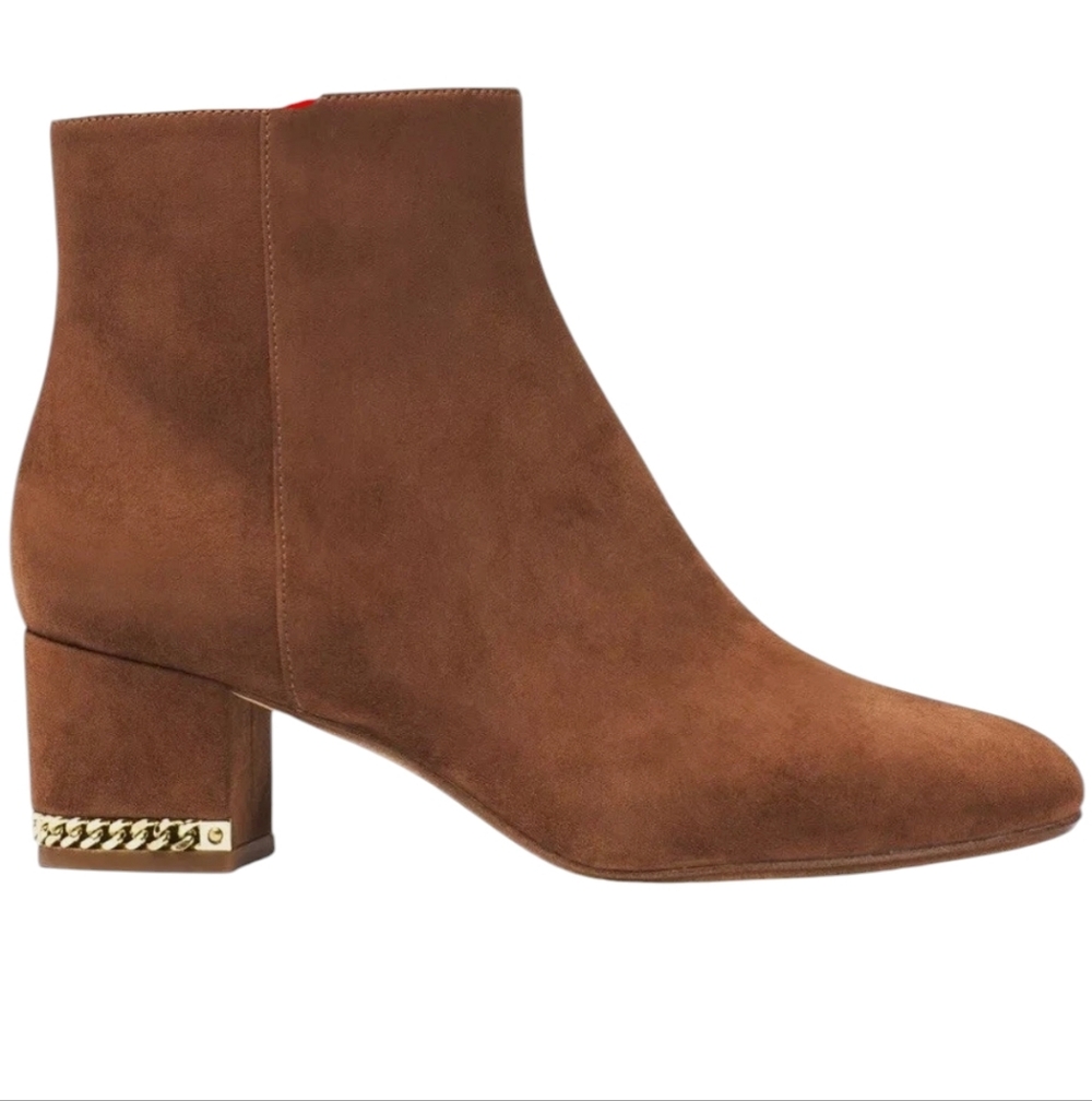 Michael Kors Sabrina Tan Ankle Boots Sz 11